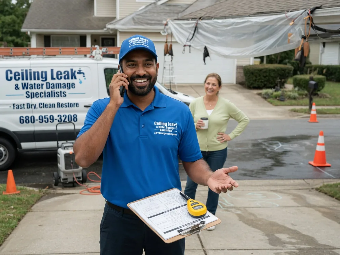 Ceiling Leak Cleanup Cusick, WA FAQs